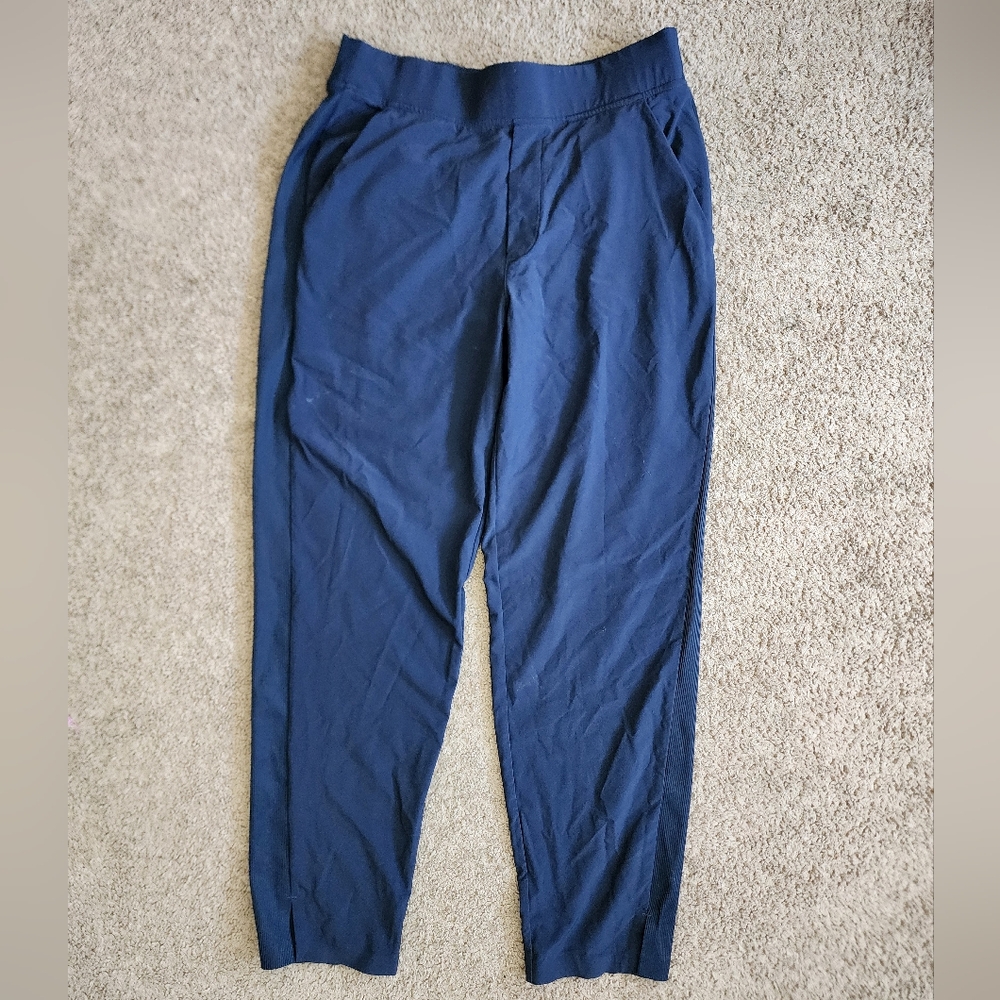 Athleta Brooklyn Ankle Pant Navy Blue Size 6